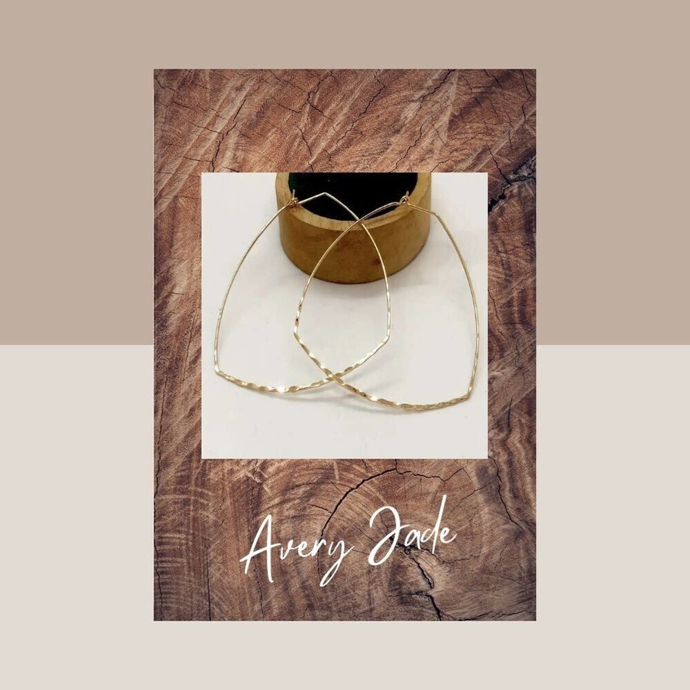 Lightweight Geometric Hoop Earrings